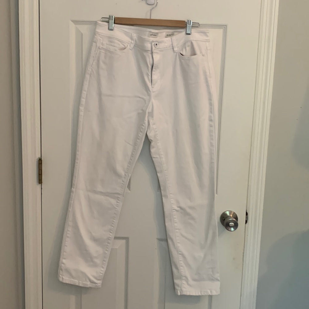 J.Jill white Jean